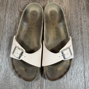 Birkenstock Madrid Women's Size 10 US 41 EU Pink Birko-Flor Sandal Narrow